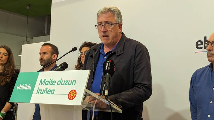 Joseba Asironek zentsura mozioa sinatu du dagoeneko