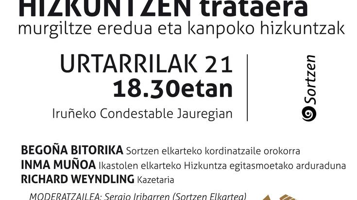 Mahaingurua: 'Hizkuntzen trataera D ereduan. Murgiltze eredua eta kanpoko hizkuntzak'