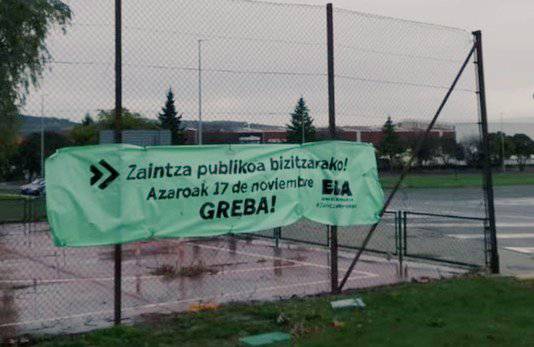 Zaintza “publikoa, duina, unibertsala eta doakoa” eskatzeko greba egingo dute gaur