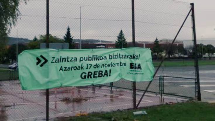 Zaintza “publikoa, duina, unibertsala eta doakoa” eskatzeko greba egingo dute gaur