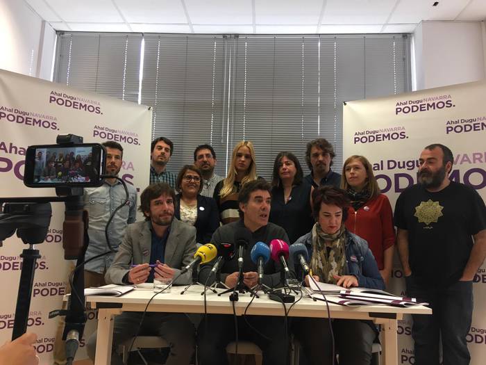 'Elkarlanaren indarra'ren bidez segitu nahi du Podemosek aldaketa izaten