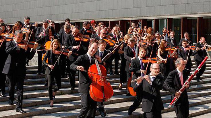Mikel Arkauz (NOS): "Entsaiatzeko, lan egiteko, baldintza egokiak dituen aretoa nahi dugu, Orkestra Sinfonikoak aurrera egiten jarrai dezan"