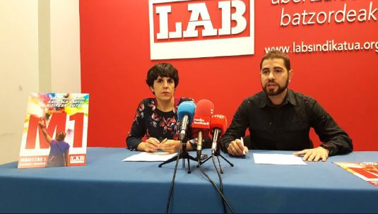 LABek mobilizazioak iragarri ditu lan-erreformaren aurka