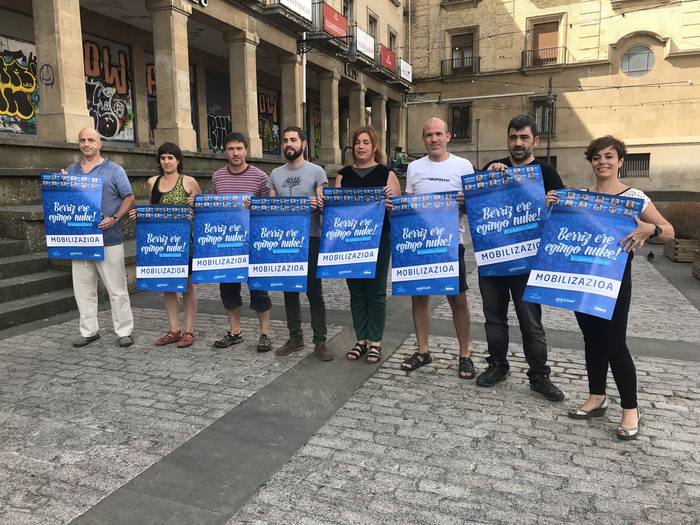 Presoen alde lan egiteagatik auziperatutako47 pertsonen aldeko manifestaziora deitu dute uztailaren 5erako