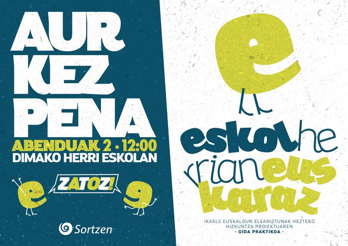 Abenduaren 2an EskolHerrian Euskaraz Gida Praktikoaren aurkezpena