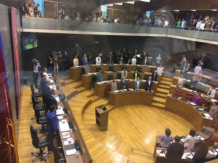 Uztailaren bigarren hamabostaldirako aurreikusten da Nafarroako presidentea hautatzeko bozketa