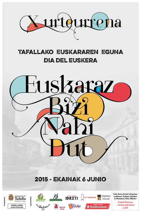 Tafallak euskaraz biz nahi du