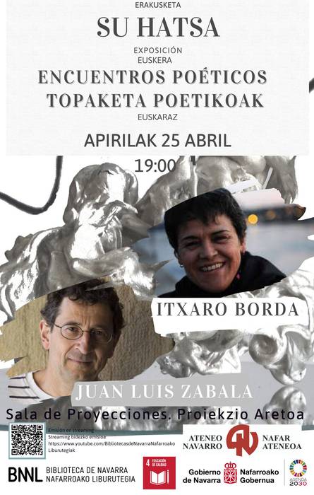 Topaketa poetikoak: Itxaro Borda eta Juan Luis Zabala