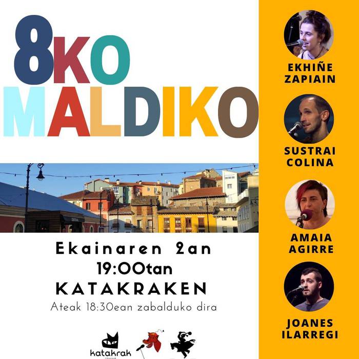 ZORTZIKO MALDIKO BERTSO SAIOA