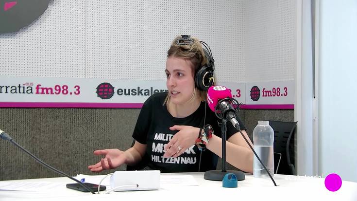 Lide Arrieta: "Emantzipazio feministaren bidetik, Euskal Herri feminista bat irudikatzen dugu gazteok"