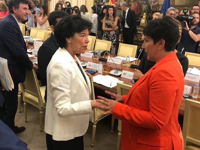 Maria Solana: "Nafarroako ekarpenak jasoko ditu Espainiako hezkuntza lege berriak"