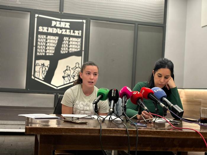 Espainiako Poliziaren presio eta mehatxuak salatu ditu Sanduzelai Peñak