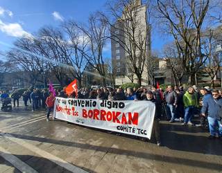 Mikel Gerra: "Billabesetako langileek bat eginda segitzen dugu; lanuztea %100ekoa izan da"