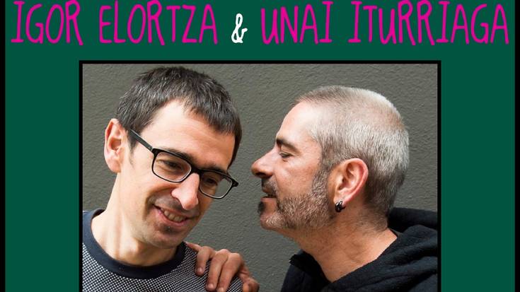 Bertso afaria Igor Elortza eta Unai Iturriagarekin
