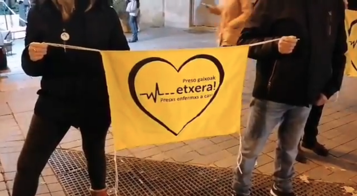 Josetxo Arizkuren preso iruindarra etxeratzeko eskatu du Sarek Iruñean