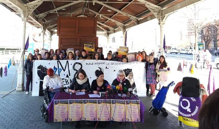 Martxoaren 8ko Greba Feministak bi mobilizazio nagusi izango ditu Iruñean