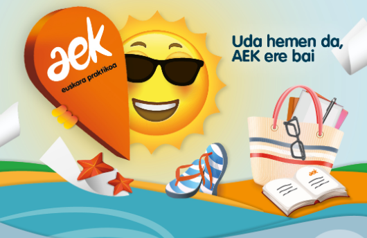 Egoerara egokituta, udan euskara ikasteko aukera emango du AEK-k