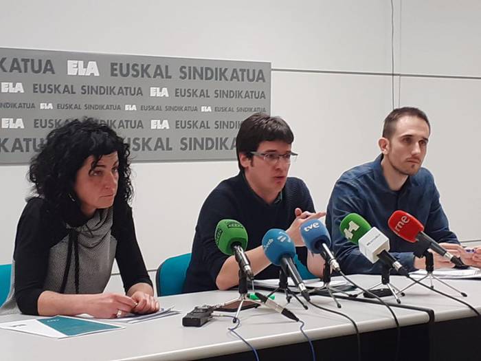 2020ko aurrekontuak antisozialak direla eta austeritate politikekin jarraitzen dutela kritikatu du ELAk