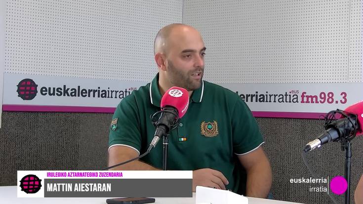 Mattin Aiestaran (Aranzadi Elkartea): "Irulegiko aztarnategian beste hainbat aurkikuntza garrantzitsu azalduko dira"