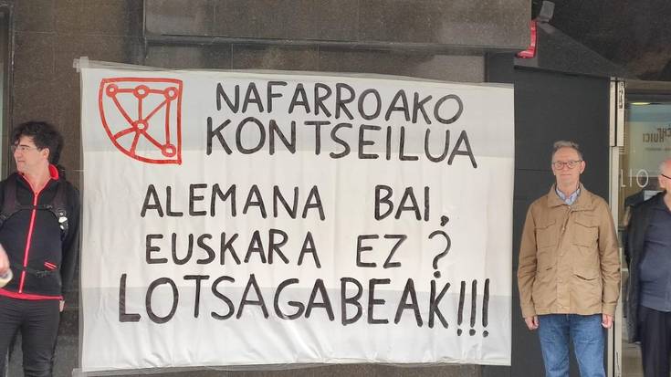Nafarroako Kontseilua: Alemana bai, euskara ez?