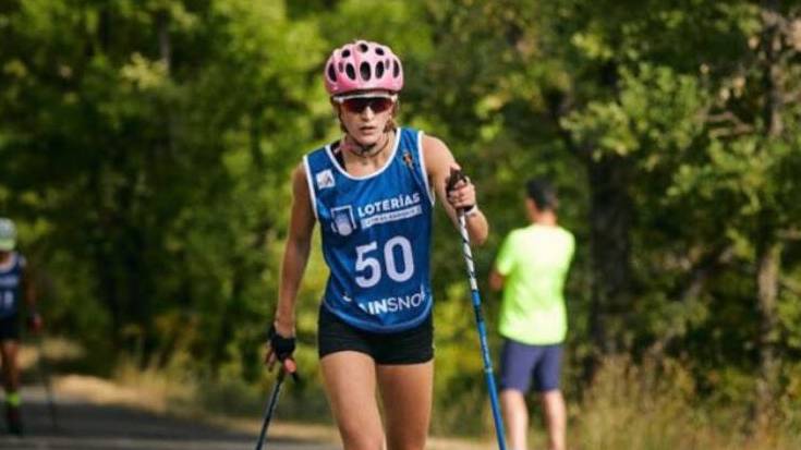 Irati Cuadradok zilarrezko domina lortu du rollerskian