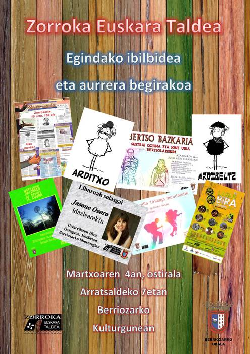 Zorrokaren Aurkezpena: Orain arteko ibilbidea eta aurrera begirakoa.