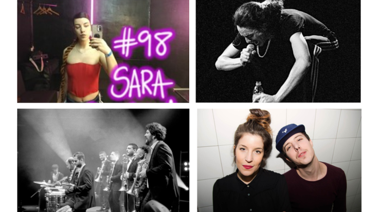 Iseo, Ben Yart, Goxuan Salsa edota Sara Goxua, sanferminetako egitarau ofizialean