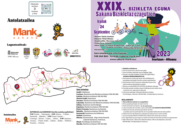 XXIX. bizikleta eguna Sakanan