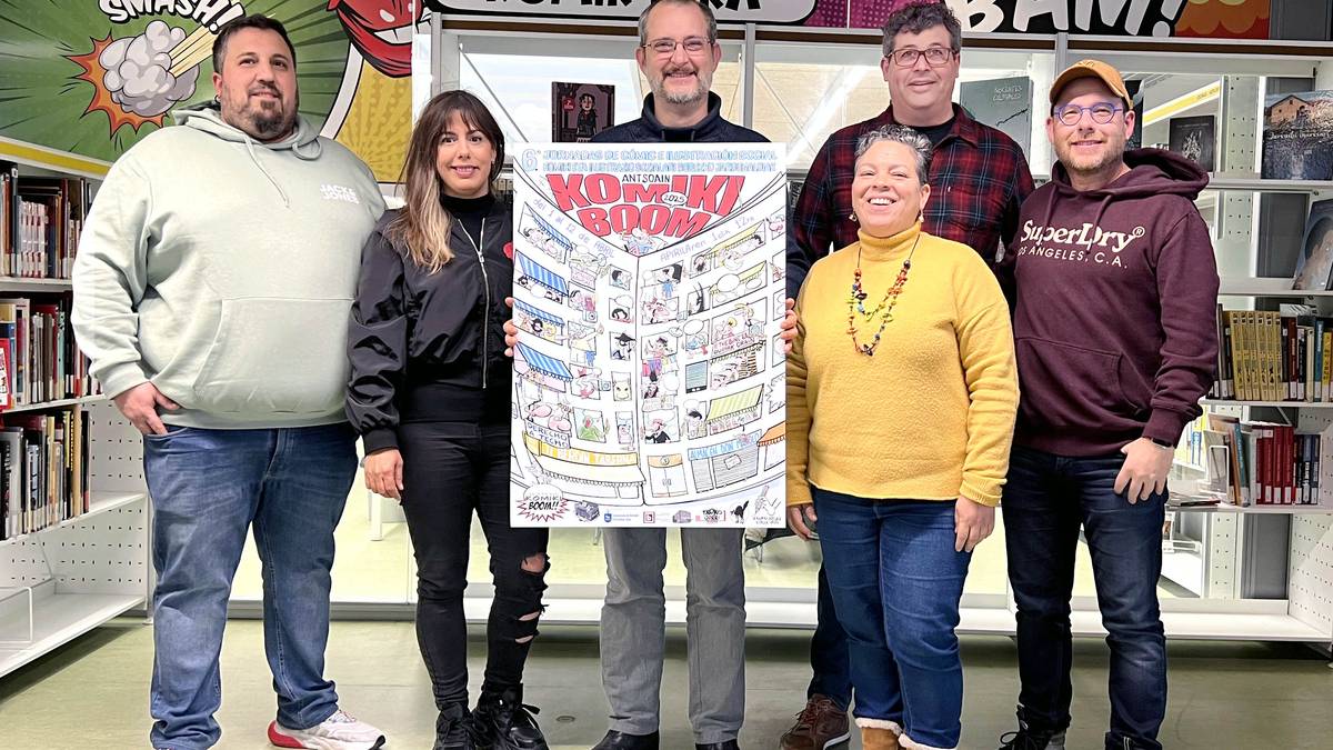 Komiki festa Antsoainen, apirilaren 1etik 12ra