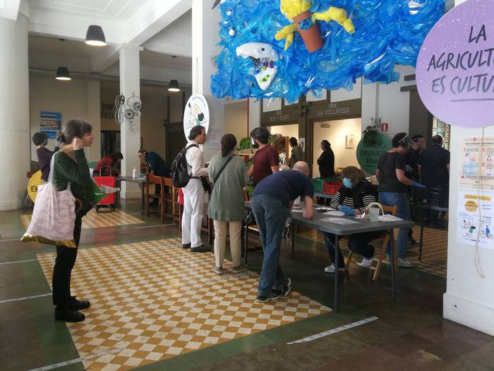 Larunbatean egingo dute EKOmerkatua, hirugarrenez, Geltokin