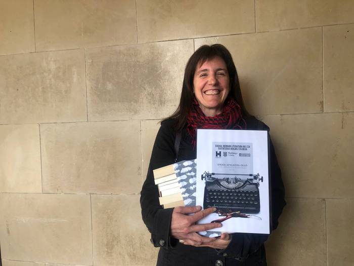 Amaia Apalauza Ollo 2024ko (H)ilbeltza bekaren irabazle