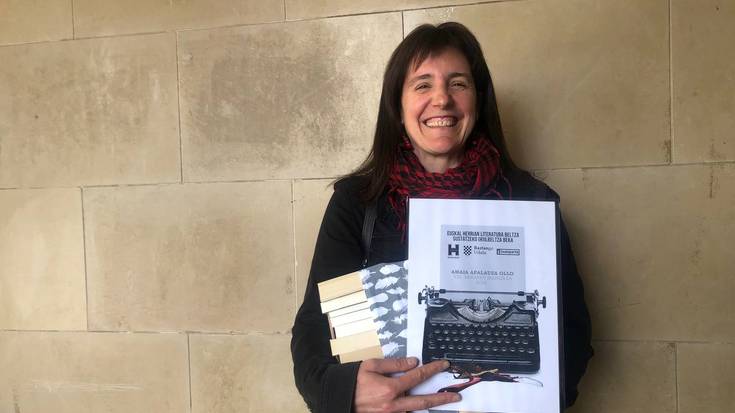 Amaia Apalauza Ollo 2024ko (H)ilbeltza bekaren irabazle