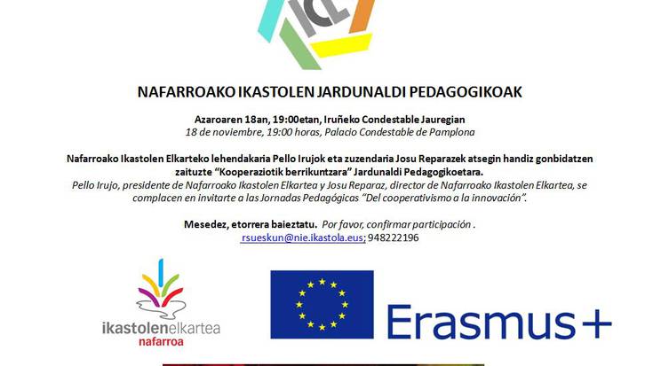 Nafarroako Ikastolen Jardunaldi pedagogikoak