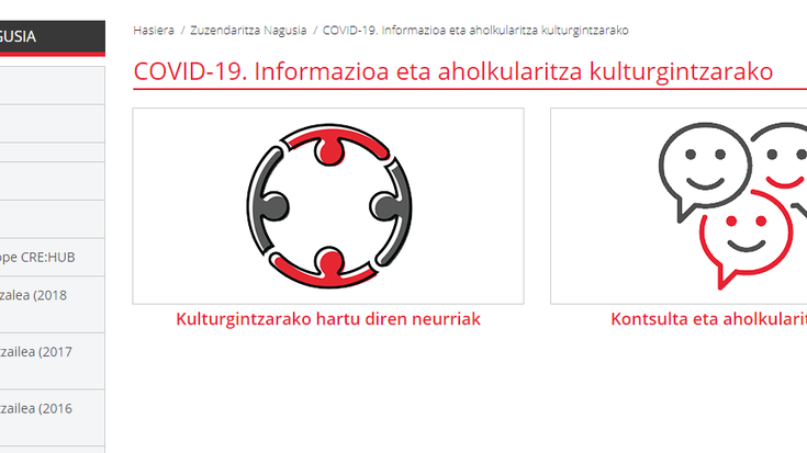 Kultura eta Kirol sailak aurreikusten du autonomoentzako laguntzetatik 2 milioi euro sektor horietarako izatea