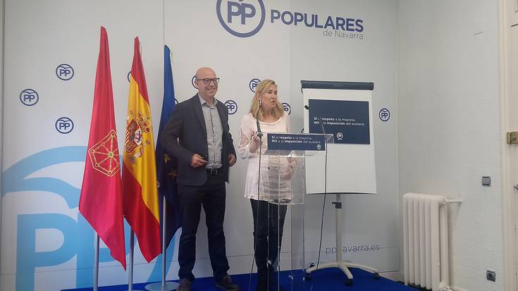 Euskararen "inposizioaren" kontrako karabana antolatu du Nafarroako PPk