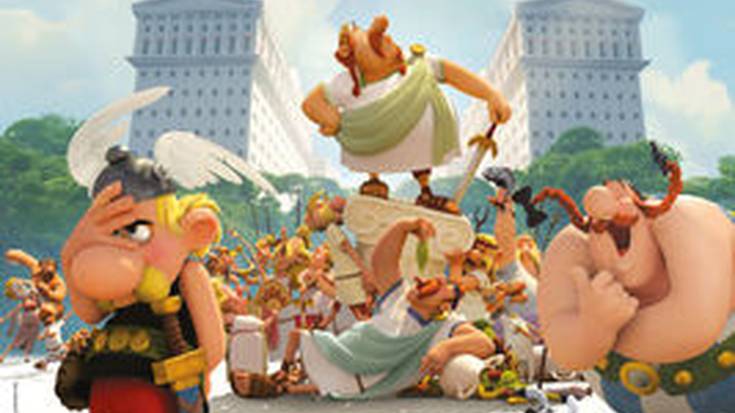 "Asterix. Jainkoen egoitza", berriz ikusgai, Iruñerrian, Golem La Morean, euskaraz.