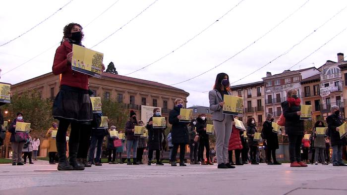 Tuterako hilketa matxista salatzeko elkarretaratzea eginen dute 20:00etan, Iruñean