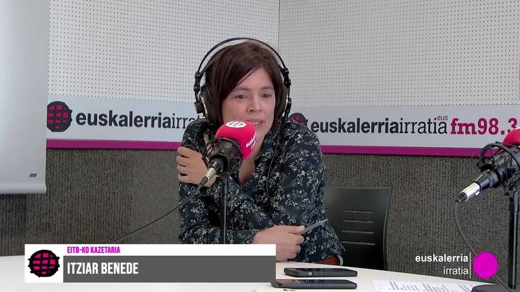 Itziar Benede: “Turkiarrek ez alde egiteko eskatzen ziguten, kamerekin batera laguntzek alde eginen dutelakoan”