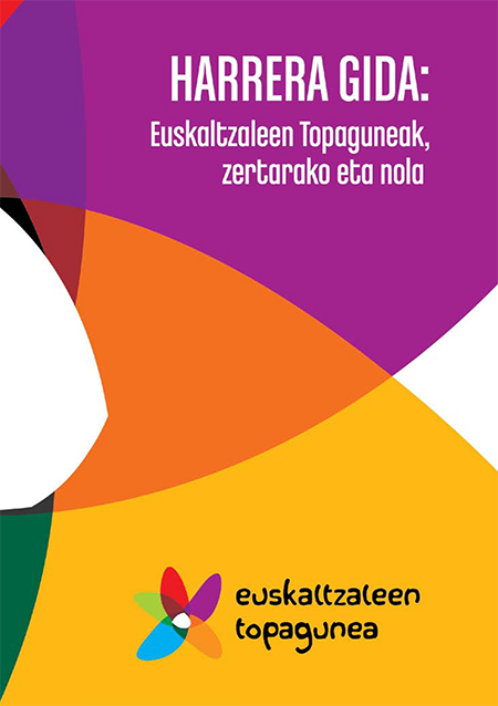 Euskaltzaleen topaguneen harrera gida