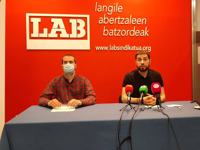 Europako funtsak kritikatu dituzte sindikatu abertzaleek