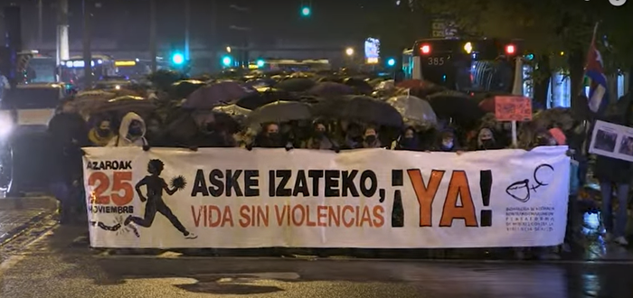 2021ean indarkeria matxistaren 1.085 biktima artatu zituen Berdintasun Institutuak