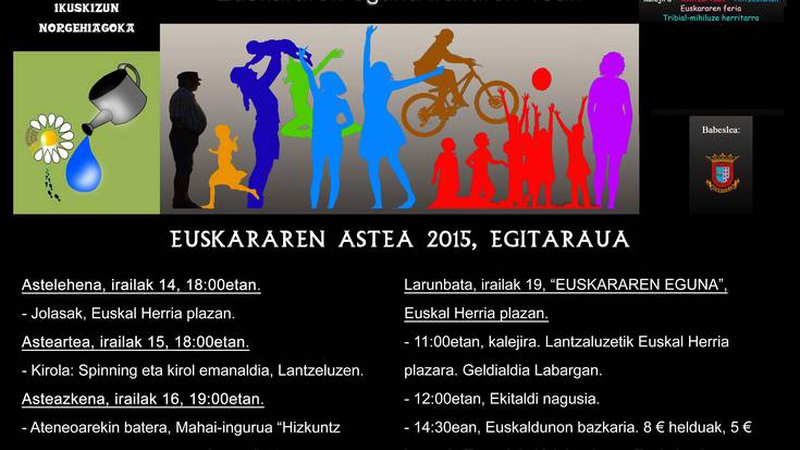 Berriozarko Euskararen Astea 2015