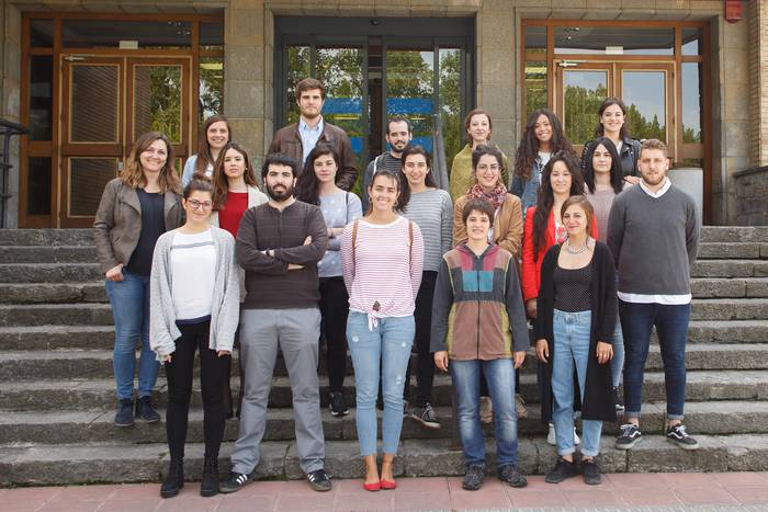 Atzerriko egonaldia hasi dute Nafarroako Gobernuaren Nazioarteko Praktiketarako Beken 15 onuradunek