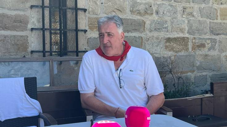 Joseba Asiron: "Festan zorionez herritarren erritmoa gailendu da probokazioen aurrean, baina gogoeta egin beharko dugu gero"