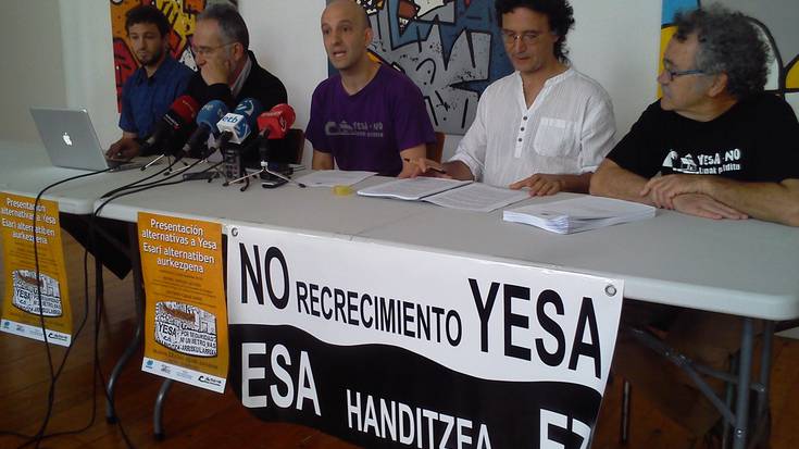 Esa urtegia ez handitzeko arrazoiak badaudela berretsi dute adituek