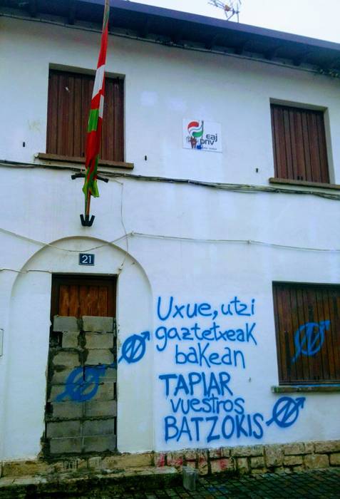 Atea "hormatu" diote Altsasuko Batzokiari