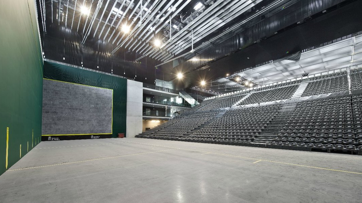 Navarra Arena pabiloia 2018an irekiko dute