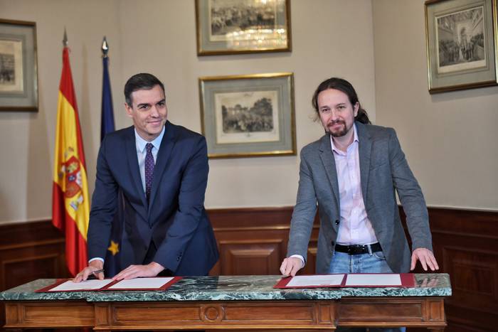 PSOE eta Unidas Podemosen arteko aurreakordioaren erreakzioak, Nafarroan