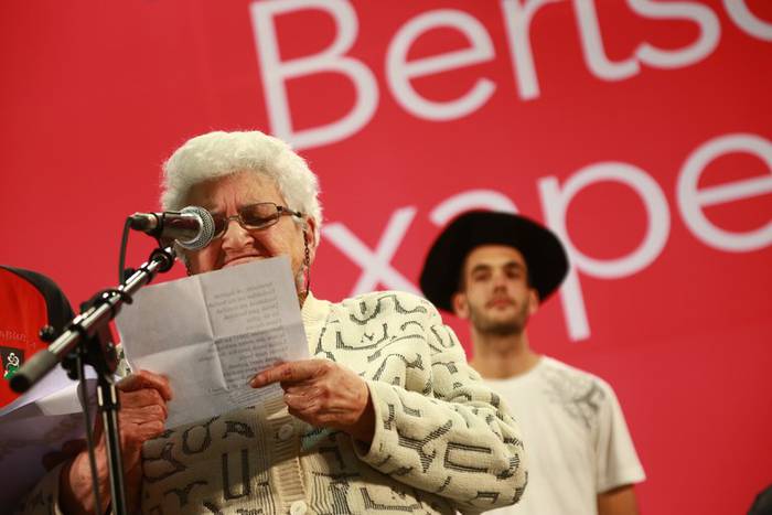 Luzia Goñi bertsolaria hil da, 91 urterekin