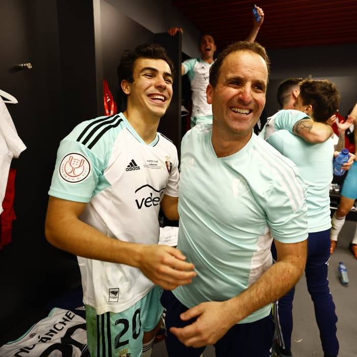 Jagoba Arrasate eta Raul Garcia, dotore